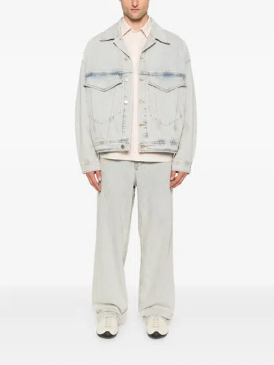 Etudes Studio Ring-detail Jeans In Gray