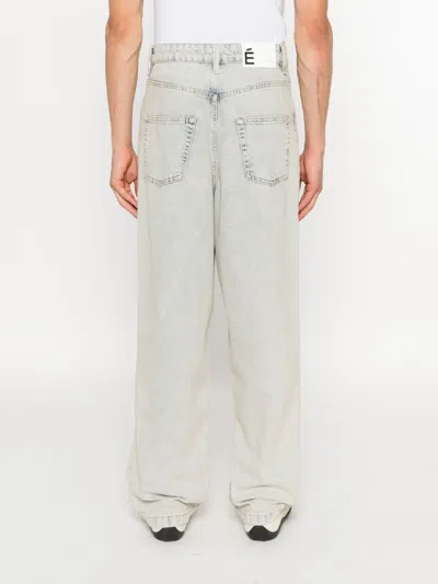 Etudes Studio Ring-detail Jeans In Gray