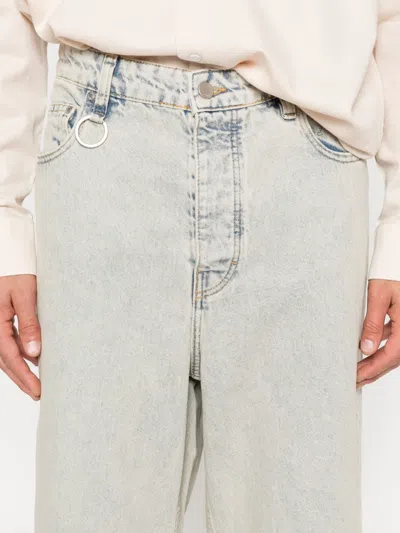 Etudes Studio Ring-detail Jeans In Gray