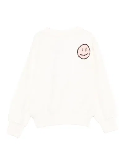 Molo Sequin-embellished Sweatshirt In White