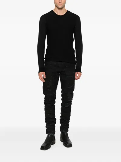 Layer Zero Acid-wash Trousers