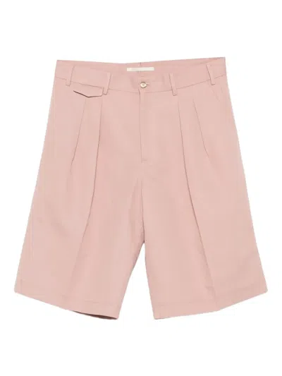 Briglia 1949 Pleated Shorts In Pink
