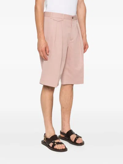 Briglia 1949 Pleated Shorts In Pink