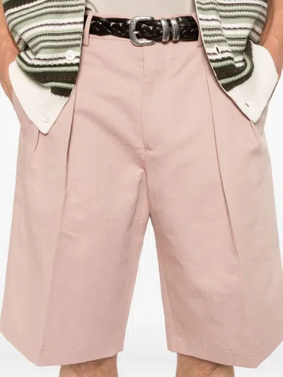 Briglia 1949 Pleated Shorts In Pink