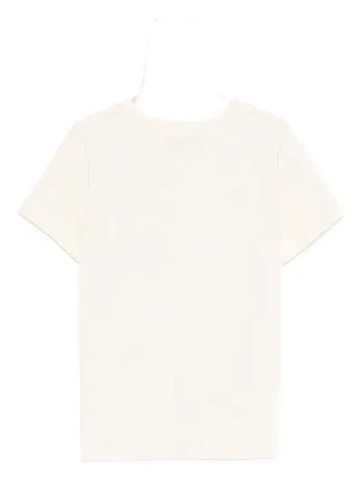 Moschino Teddy-print T-shirt In White