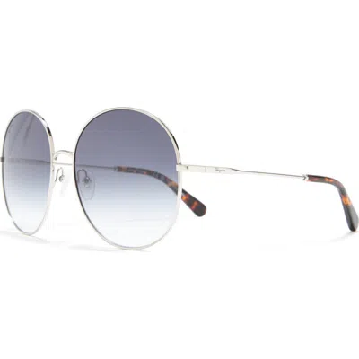 Ferragamo Women's 60mm Rose Gold Sunglasses