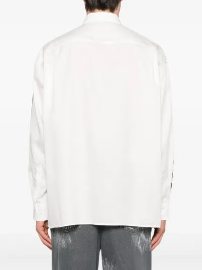 Etudes Studio Trompe L'oeil-print Shirt In Black