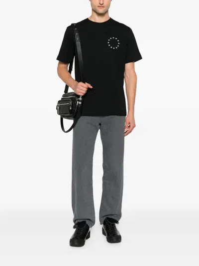 Etudes Studio Logo-patch Jeans In Gray