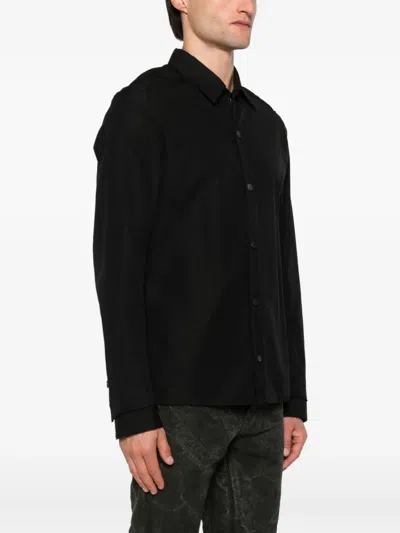 Layer Zero Button-detail Long-sleeve Shirt