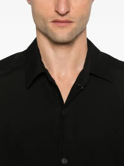 Layer Zero Button-detail Long-sleeve Shirt