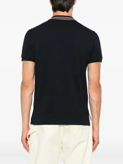 Vivienne Westwood Classic Cotton Pique Polo Shirt In Black