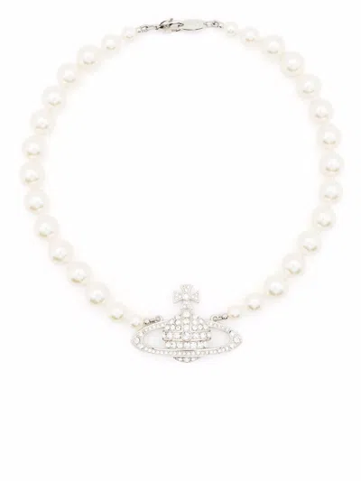 Vivienne Westwood One Row Pearl Choker
