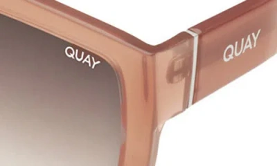 Quay Get In Line 58mm Shield Sunglasses