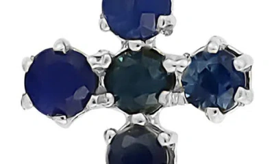 Bony Levy El Mar Gemstone Cross Pendant Necklace