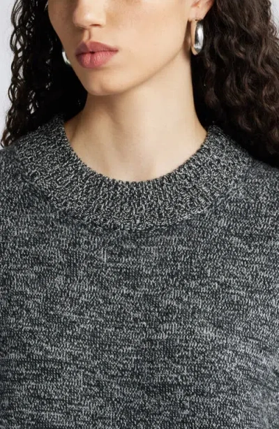 Nordstrom Long Sleeve Marled Wool Blend Sweater Dress