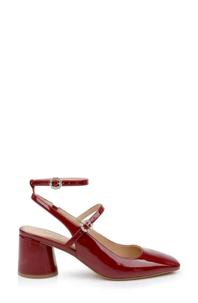 Jewel Badgley Mischka Keilani Ankle Strap Mary Jane Pump