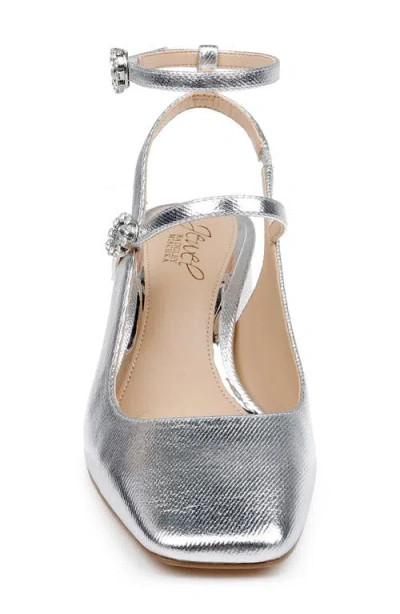 Jewel Badgley Mischka Keilani Ankle Strap Mary Jane Pump