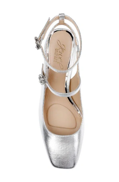Jewel Badgley Mischka Keilani Ankle Strap Mary Jane Pump
