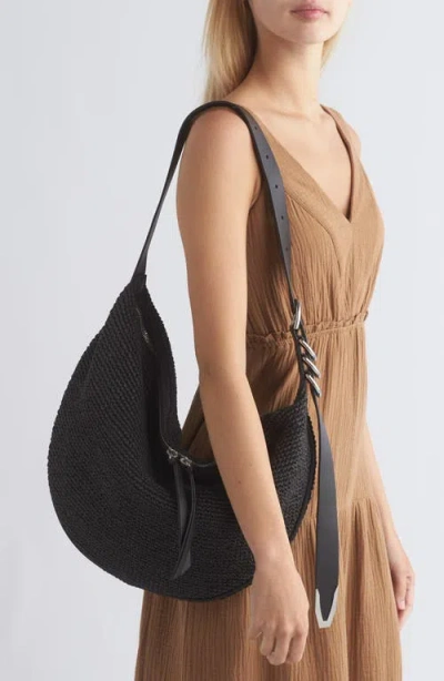 Rag & Bone Spire Straw Hobo Bag