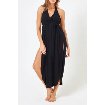 L*space Lspace Marina Halter Cover-up Dress