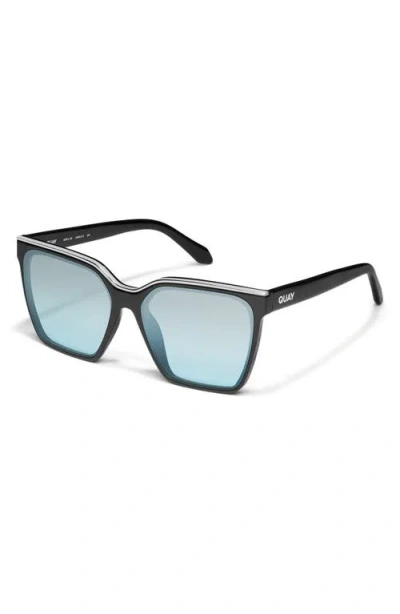 Quay Level Up 60mm Square Sunglasses