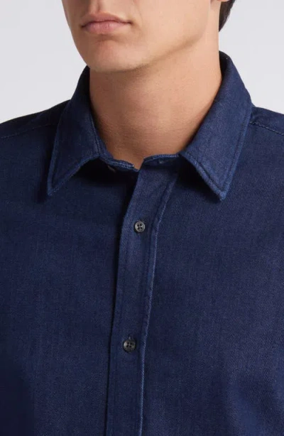 7 For All Mankind Left Hand Denim Button-up Shirt