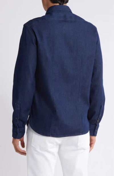 7 For All Mankind Left Hand Denim Button-up Shirt