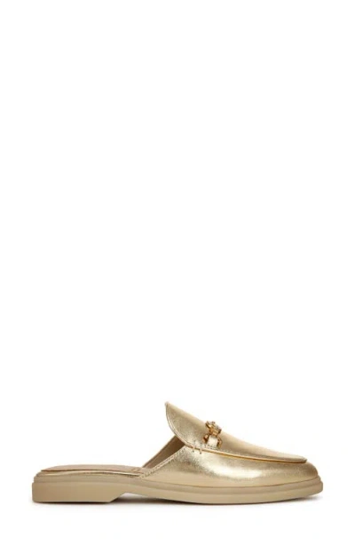 Sam Edelman Kira Bit Mule Amber Gold Leather