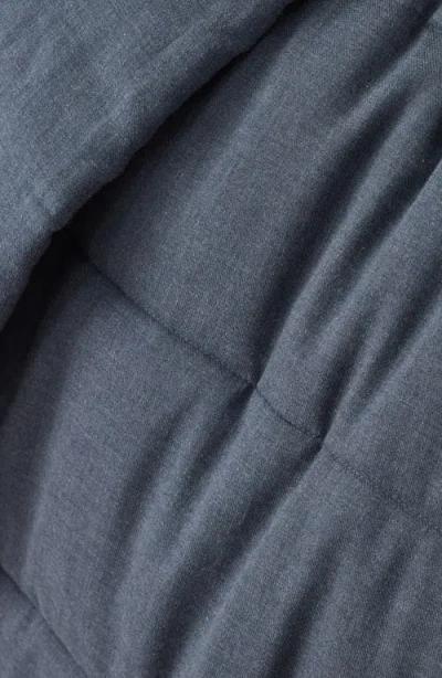 Nordstrom Organic Cotton Mélange Quilted Comforter & Shams Set In Blue