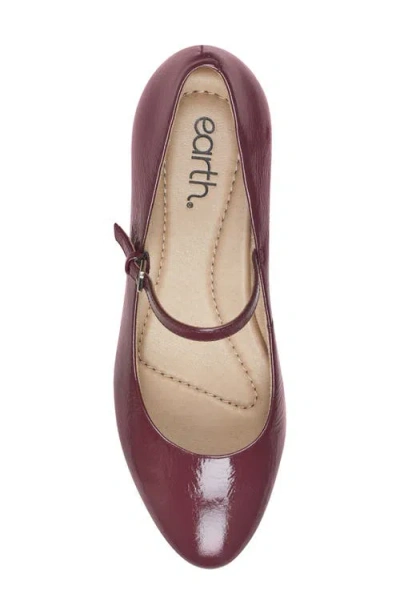 Earth Rumer Womens Block Heel Patent Leather Mary Jane Heels