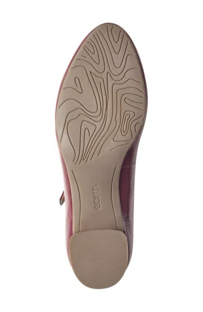 Earth Rumer Womens Block Heel Patent Leather Mary Jane Heels