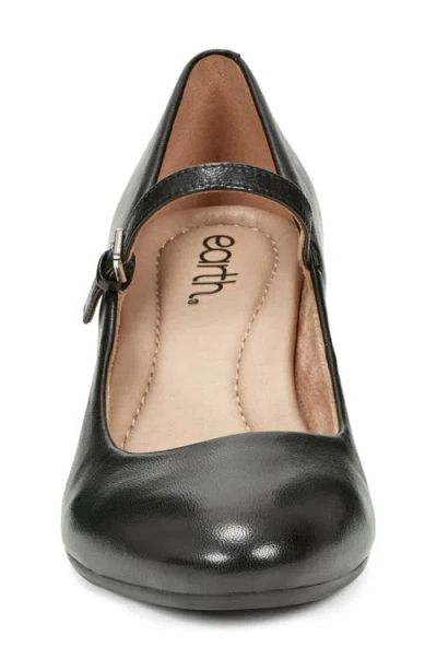 Earth Rumer Womens Block Heel Patent Leather Mary Jane Heels