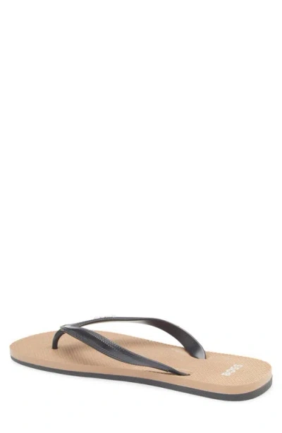 Hugo Boss Boss Tracy Thong Sandal In Multi