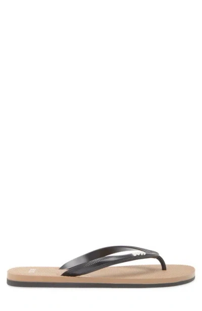 Hugo Boss Boss Tracy Thong Sandal In Multi