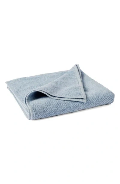 Coyuchi Air Weight® Organic Cotton Guest Towel In Blue
