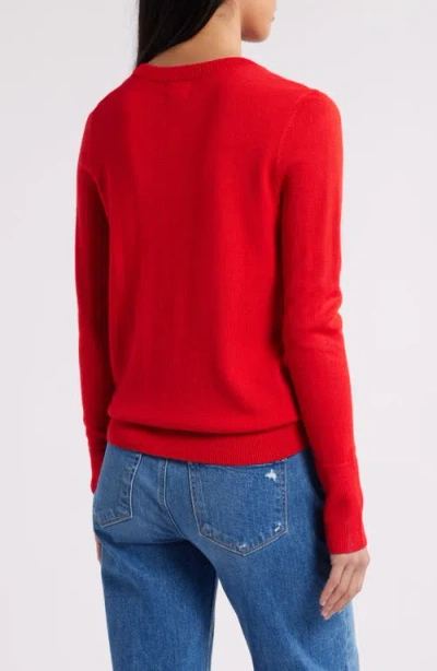 Caslon ® Merino Wool Blend Crewneck Sweater