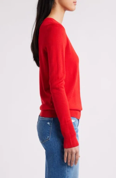 Caslon ® Merino Wool Blend Crewneck Sweater