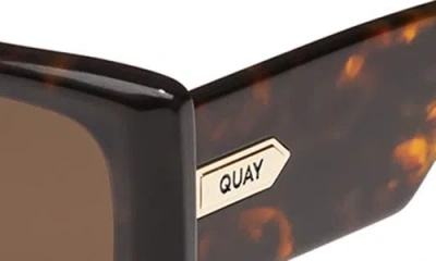 Quay Tell Me More 54mm Square Sunglasses