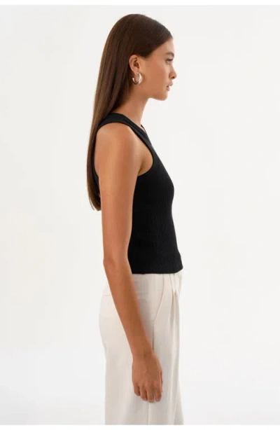 Lamarque Vicki | Rib Knit Tank Top