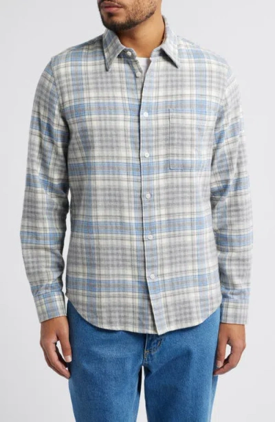Nn07 Arne Flannel Button-up Shirt