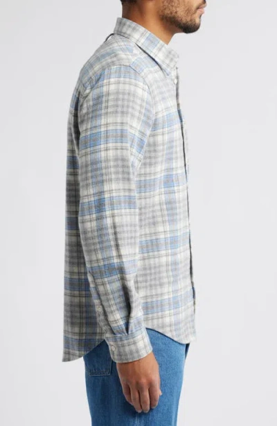 Nn07 Arne Flannel Button-up Shirt
