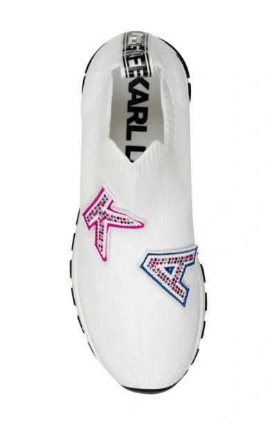 Karl Lagerfeld Mirren Slip-on Wedge Sneaker