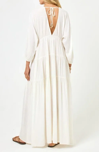 L*space Lspace Eterna Tiered Cover-up Maxi Dress