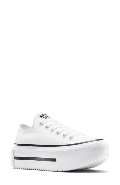 Converse Gender Inclusive Chuck Taylor All Star Lift Double Stack Low Top Platform Sneaker