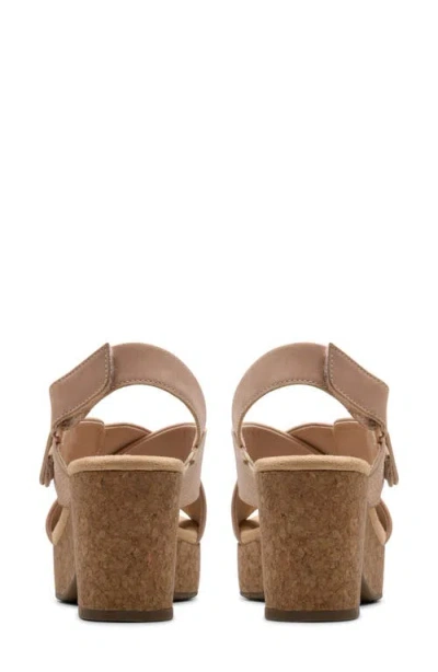 Clarks ® Nerisa Slingback Platform Sandal