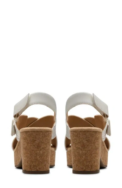 Clarks ® Nerisa Slingback Platform Sandal