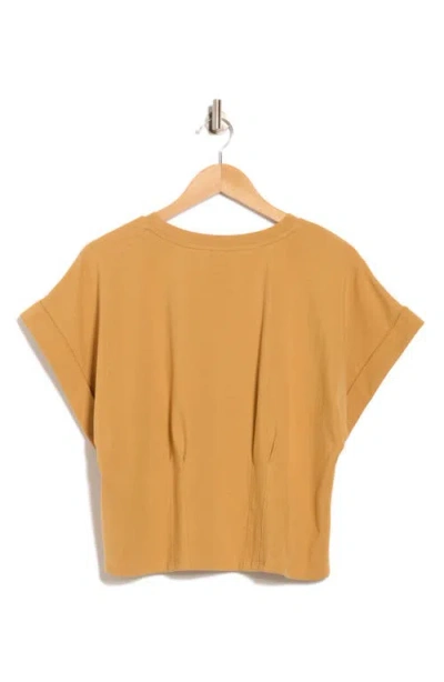 Dkny Crop Shoulder Crop T-shirt