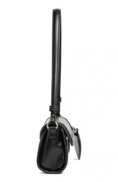 Madden Girl Faux Leather Baguette Bag