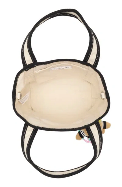 Madden Girl Canvas Mini Tote With Charm
