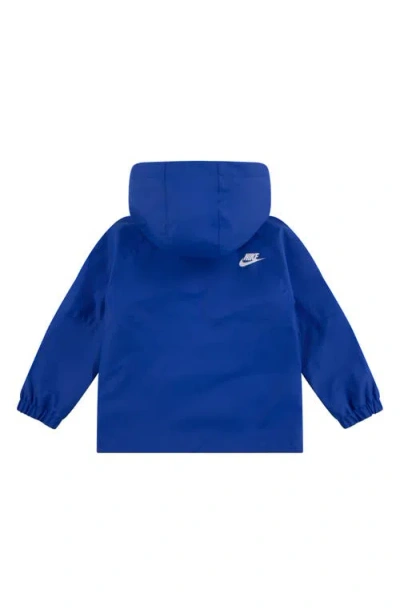 Nike Water Repellent Rain Jacket In Blue